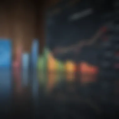 Financial Trends Analysis Data visualization chart showcasing financial trends