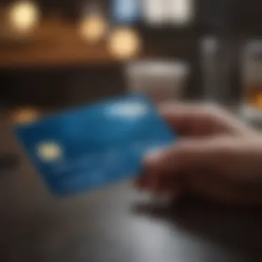 Business owner reviewing PayPal credit card application process