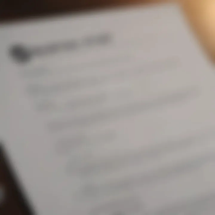 A close-up of a resume highlighting skills and qualifications