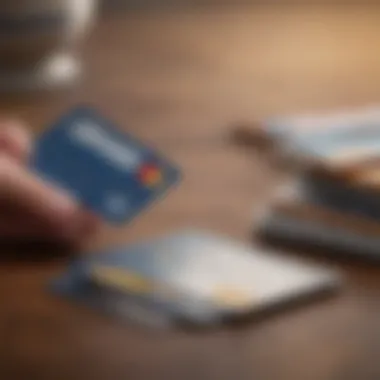 Understanding Balance Transfers Visual representation of balance transfer concept with credit cards