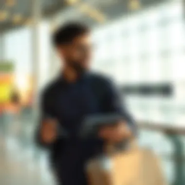 Strategic Planning to Optimize Mileage Rewards Traveler planning trips with credit card benefits