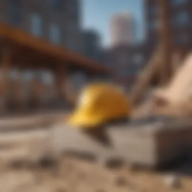 Infographic on construction materials impact