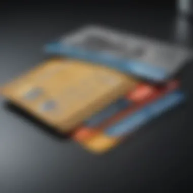 Credit card rewards concept visualized with utility bills