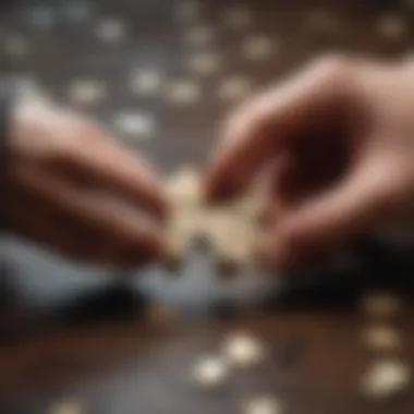 Completing the Picture: Unity in Relationships Puzzle pieces fitting together representing unity