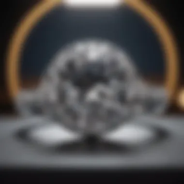 The Role of Certification in Diamond Valuation Certified diamond with grading report